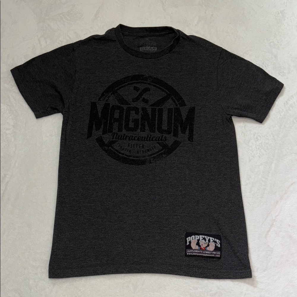 Popeyes Magnum Men's gray T-Shirt